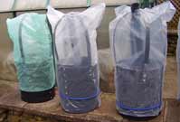recycled plastic planters with cover