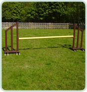 recycled plastic horse jumps