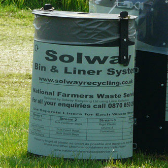 mini recycling bin