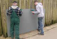 Stokbord Grey